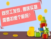 公司向员工发放或者赠送实物物品，需要代扣代缴个人所得税吗？